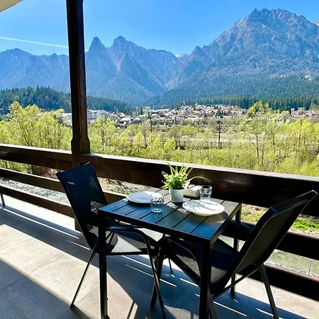 Mountain View By The River - Ev Plug Apartment Busteni